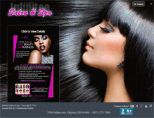 Tablet Screenshot of infiniteesalonspa.com